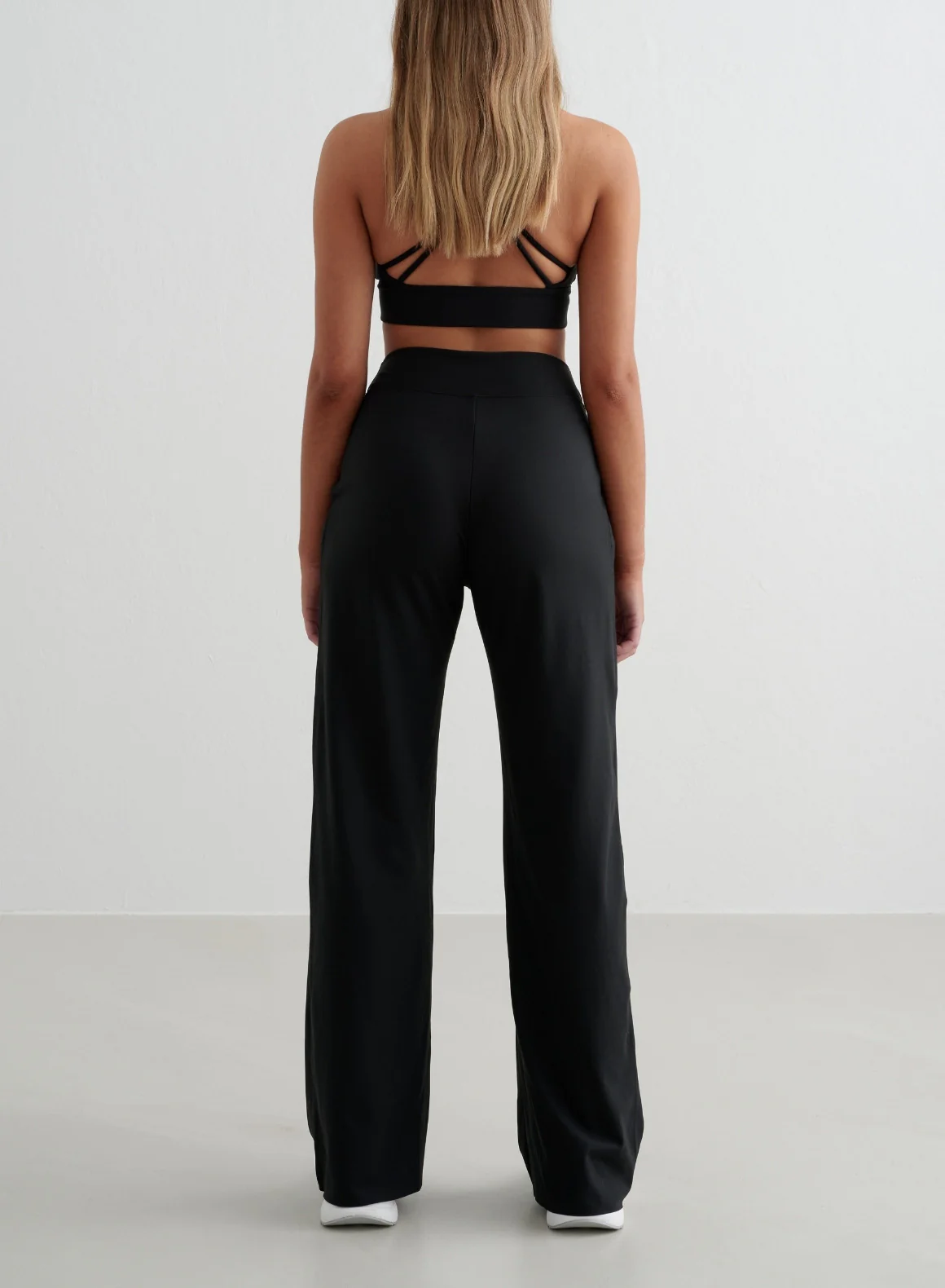 Black Sense Wide Pants - Image 17