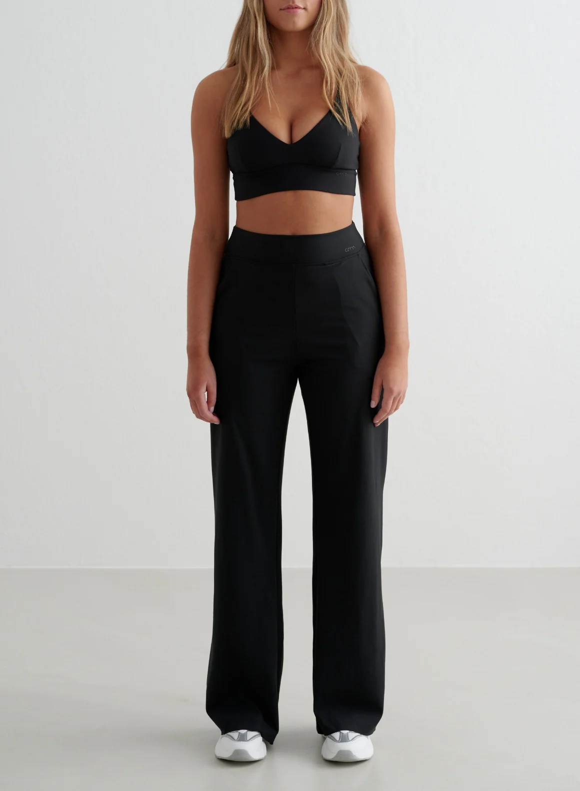Black Sense Wide Pants - Image 8