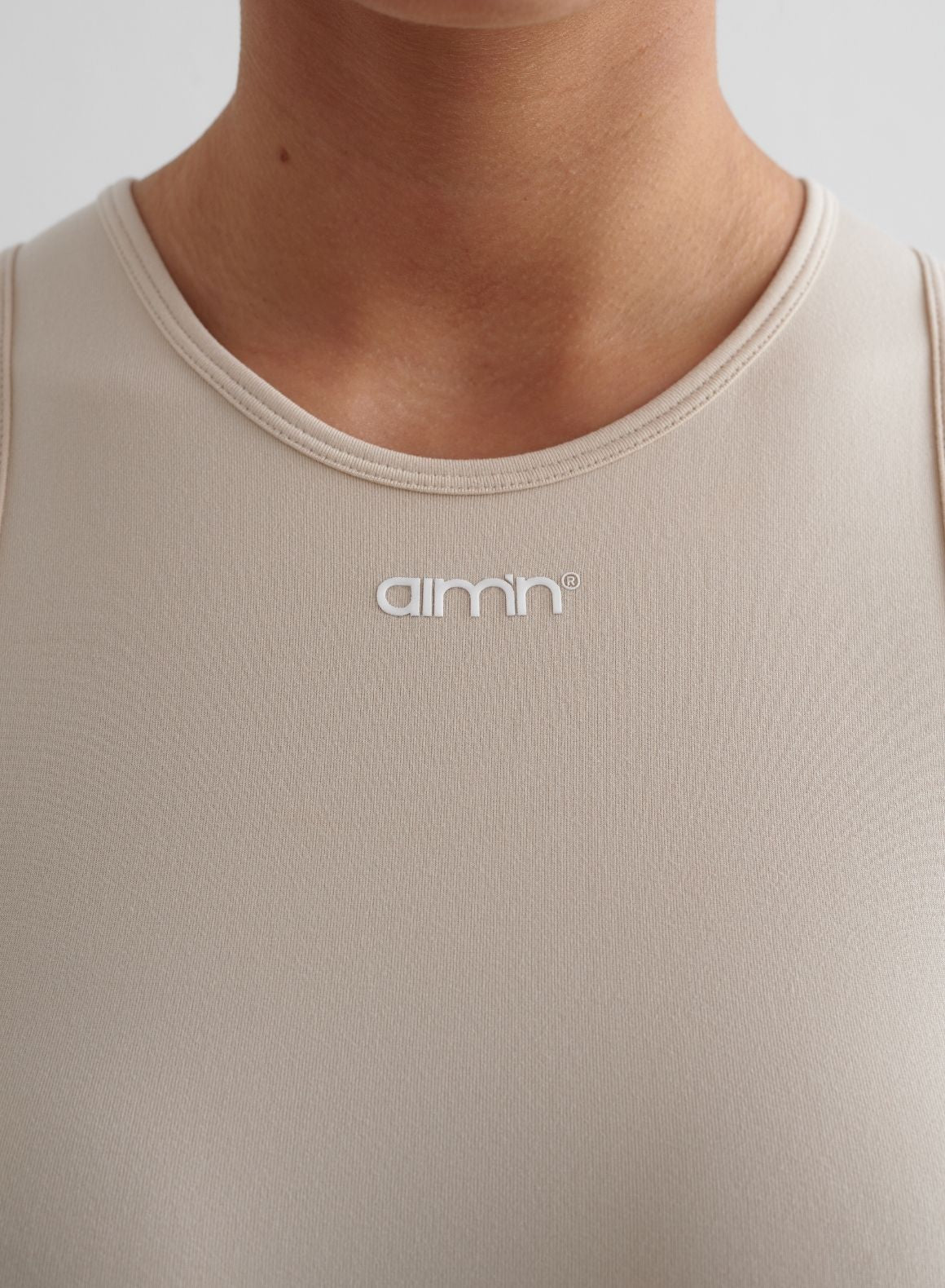 Café Au Lait Soft Basic Singlet - Image 6