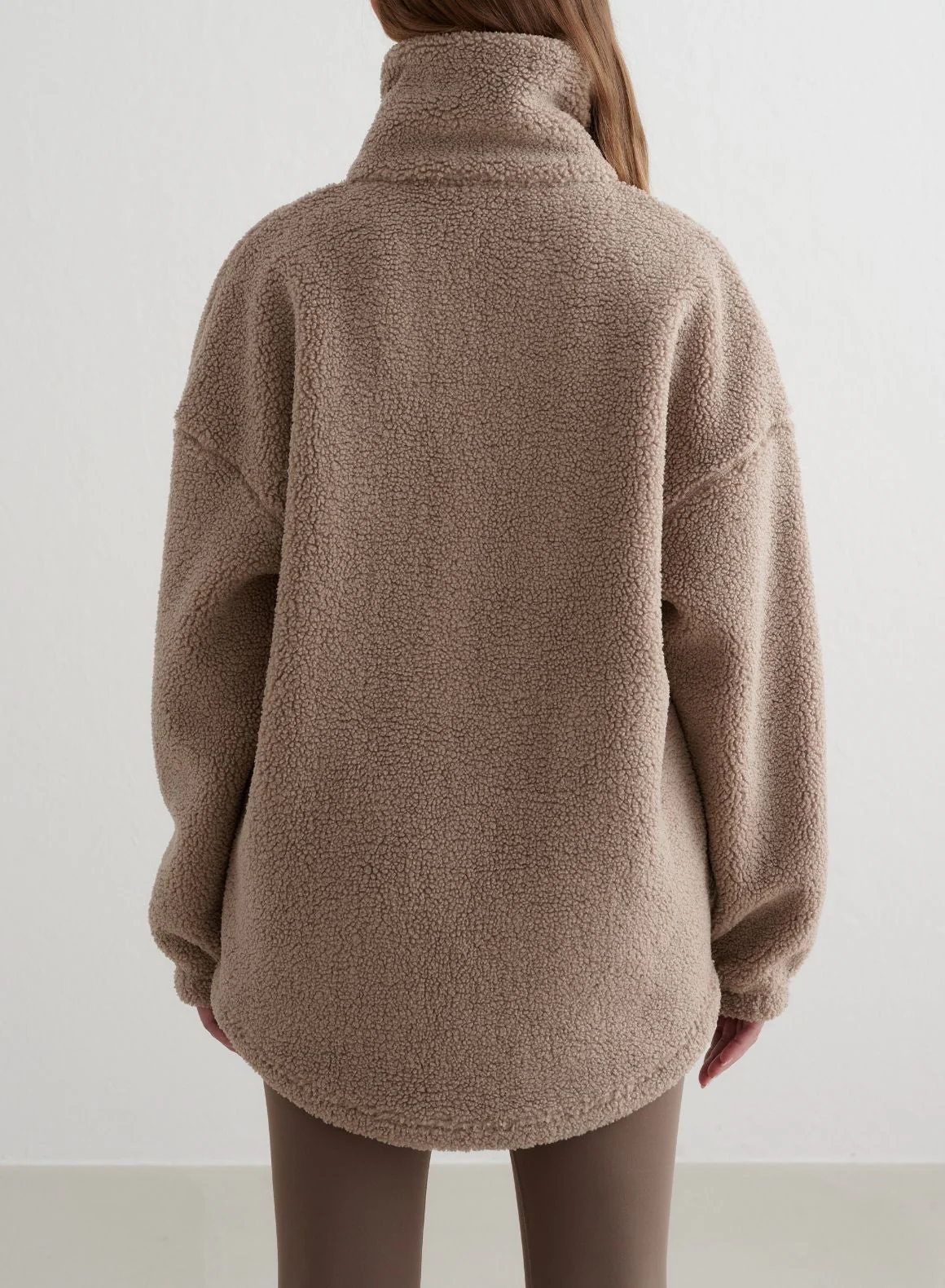 Dark Clay Pile Jacket - Image 4