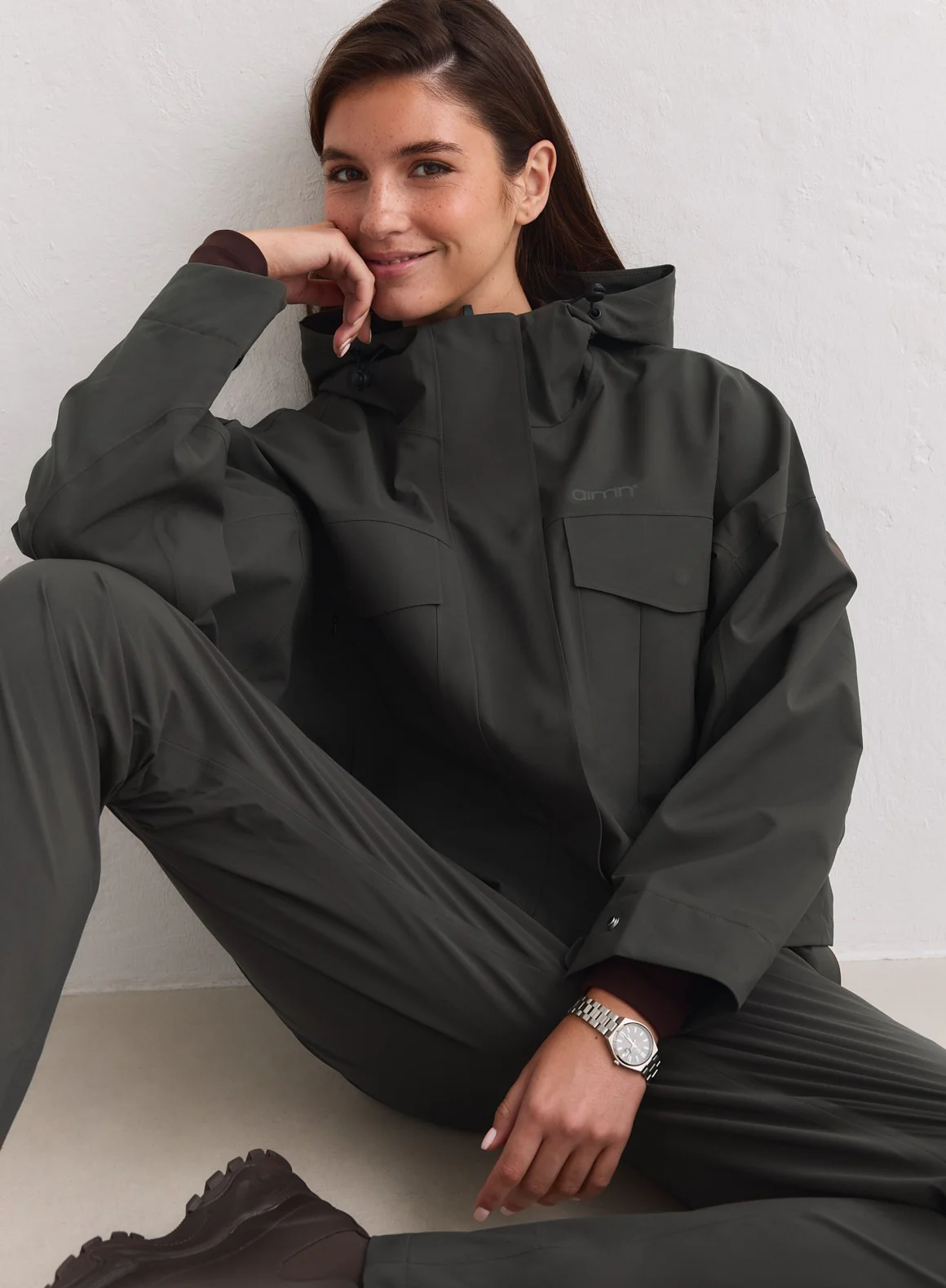 Dark Ivy Waterproof Jacket - Image 4
