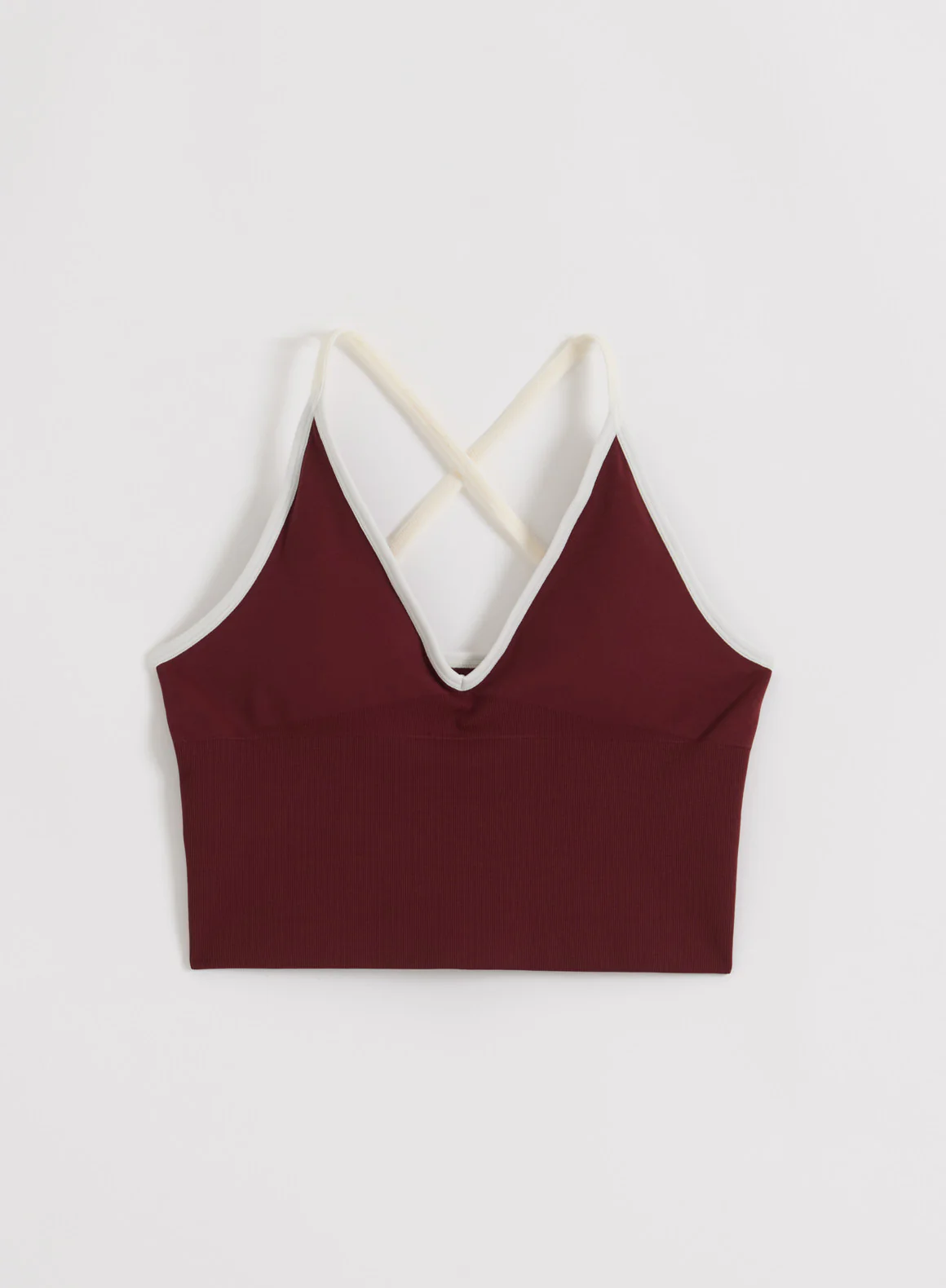 Merlot Shape Seamless Cross Back Bralette - Image 11