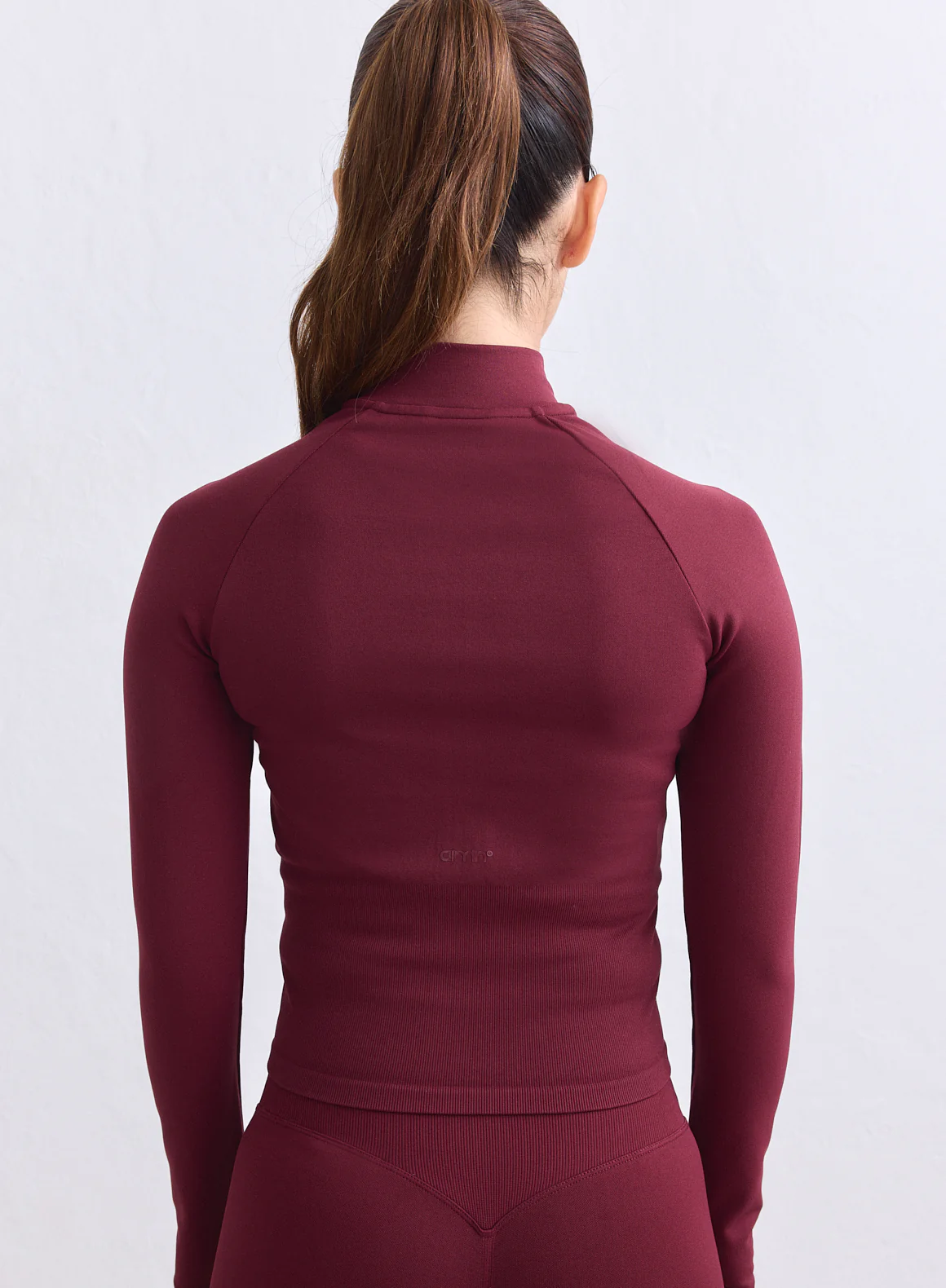 Merlot Shape Seamless Zip Jacket - Image 5
