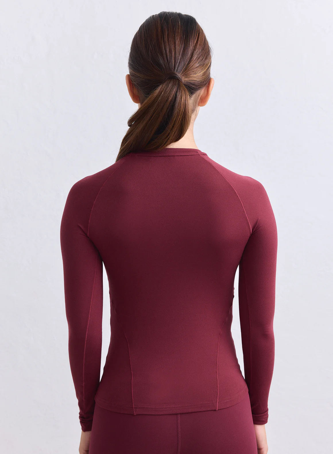 Merlot Soft Basic Long Sleeve - Image 4