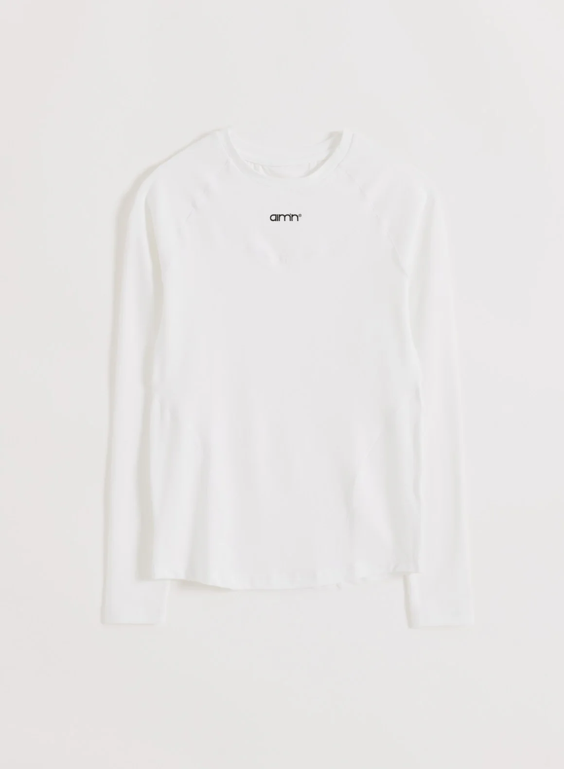 White Soft Basic Long Sleeve - Image 6